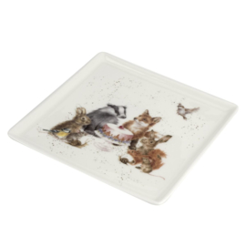 Wrendale Designs 'Woodland Party' Square Plate