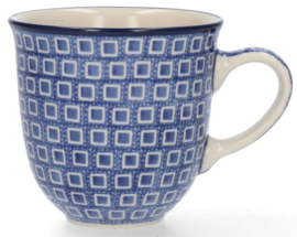 Bunzlau Tulip Mug 330 ml - Blue Diamond