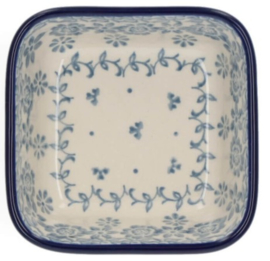 Bunzlau Square Bowl 170 ml 10 x 10 cm Ocean Breeze