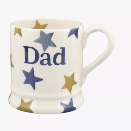 Emma Bridgewater Stormy Stars Dad 1/2 Pint Mug -kleine letters-