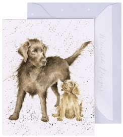 Wrendale Designs 'Puppy Love' miniature card