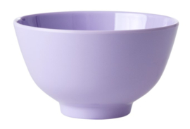 Rice Small Melamine Bowl -Lavender- 'YIPPIE YIPPIE YEAH'
