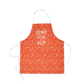 Rice Apron - Orange Fall Print