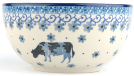 Bunzlau Rice Bowl 600 ml Ø 14 cm Cow -Limited Edition-