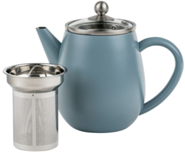 Bredemeijer Duet Eva 0,5 liter -IJsblauw- inclusief theefilter