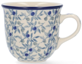 Bunzlau Tulip Mug 200 ml Blue Olive