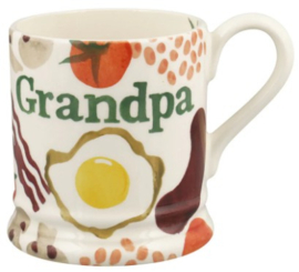 Emma Bridgewater Breakfast Grandpa - 1/2 Pint Mug