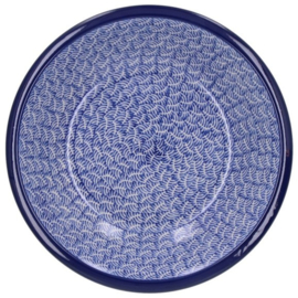 Bunzlau Plate Deep Ø 21 cm - Waves