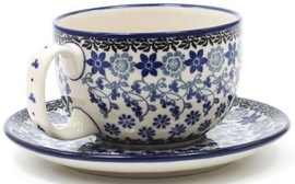 Bunzlau Cup & Saucer 350 ml Belle Fleur