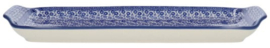 Bunzlau Cake Dish Oblong Midnight Blue