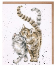 Wrendale Designs Card 'Feline Good'