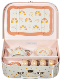 Sass & Belle Earth Rainbow Kids' Tea Set -metal-