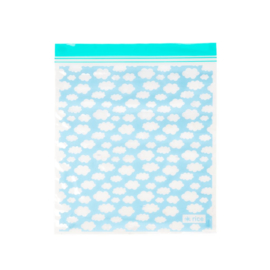 Rice Zipper Bags Cloud print in 2 sizes - 20 pcs