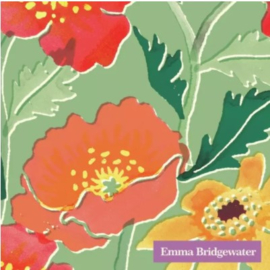 Emma Bridgewater Bright Poppies & Cosmos Cocktail Napkins
