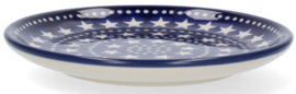 Bunzlau Cake Dish Ø 16 cm Blue Stars