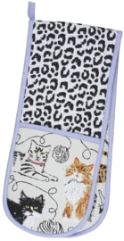 Ulster Weavers Double Oven Glove - Feline Friends