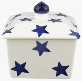 Emma Bridgewater Blue Star - Small Butter Dish