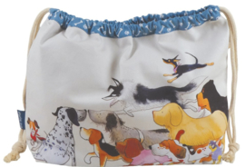 Emma Ball Drawstring Bag - Paw Club
