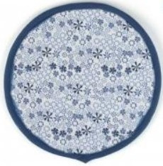 Bunzlau Trivet Indigo Lace