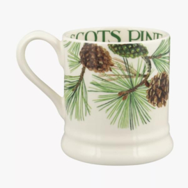 Emma Bridgewater Trees & Leaves - Scots Pine - 1/2 Pint Mug