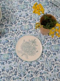 Rozablue Set van 2 Bordjes - handgemaakt - Tree of Life
