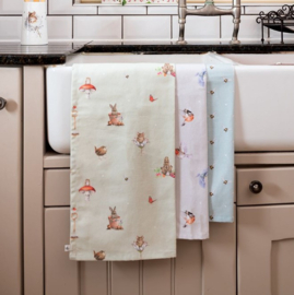 Wrendale Designs 'Feathered Friends' Bird Tea Towel