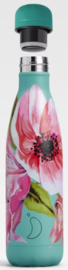 Chilly's Drink Bottle 500 ml Anemone Floral -mat met reliëf-