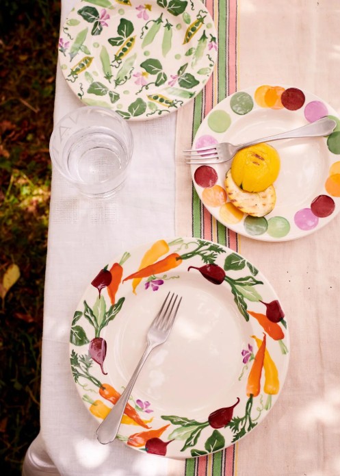 Emma Bridgewater Kitchen Garden - Colour Palette - 8 1/2 Inch Plate
