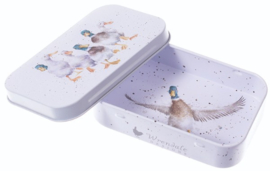 Wrendale Designs 'Quackers' mini gift tin