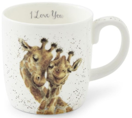 Wrendale Designs Large Mug 'I Love You' Giraffe