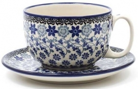 Bunzlau Cup & Saucer 350 ml Belle Fleur