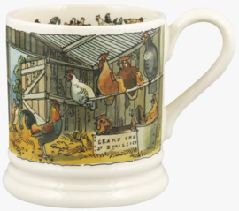 Emma Bridgewater In The Hen House 1/2 Pint Mug