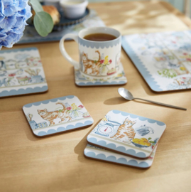 Ulster Weavers Coasters - Pantry Cats - set of 4-