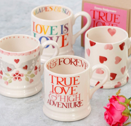 Emma Bridgewater Pink Hearts 1/2 Pint Mug
