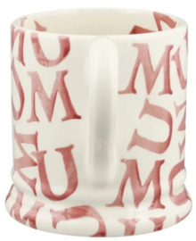 Emma Bridgewater M.U.M Pink - 1/2 Pint Mug