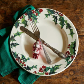 Emma Bridgewater Flowers - Holly - 10 1/2 Inch Plate