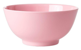 Rice Medium Melamine Bowl -Soft Pink- 'YIPPIE YIPPIE YEAH'