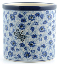 Bunzlau Flowerpot - Kitchen Utensil Pot Ø 14 cm Dragonfly