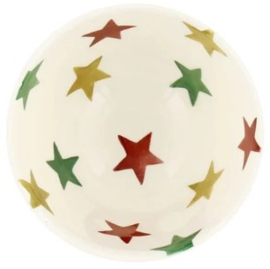 Emma Bridgewater - Red, Green & Gold Star - Small Old Bowl