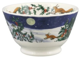 Emma Bridgewater - Winter Animals - Midnight Squirrel - Small Old Bowl