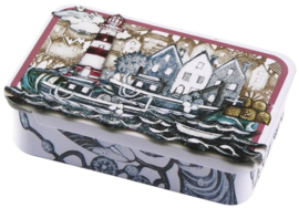 Emma Ball Mini Pocket Tin - Fishing Village