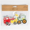 Sass & Belle Gift Tags Illustrated Trucks -Set of 12-