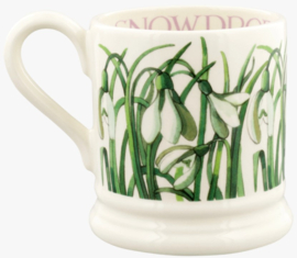 Emma Bridgewater Flowers - Snowdrop 1/2 Pint Mug