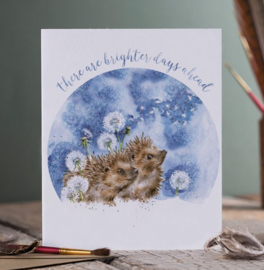 Wrendale Designs Card 'Brighter Days'