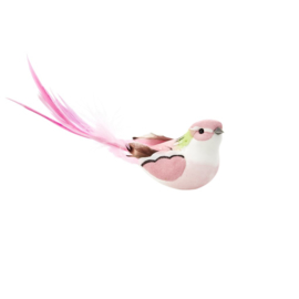 Rice Large Gift Wrapping Deco Bird with Clip - per stuk-