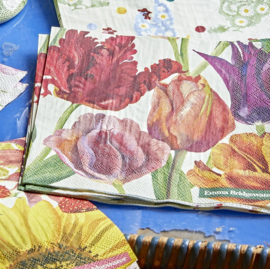 Emma Bridgewater Tulips Lunch Napkins