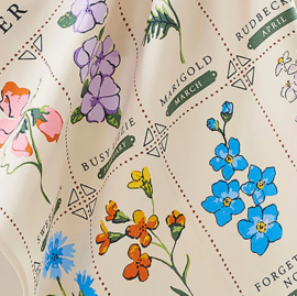 Ulster Weavers Cotton Tea Towel - Time to Grow - Flowers