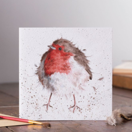 Wrendale Designs Card 'The Jolly Robin' 