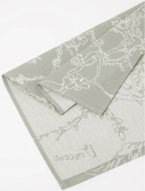 Bunzlau Tea Towel - Almond Blossom Green - Van Gogh Collection