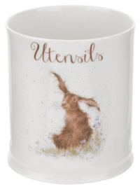 Wrendale Designs Utensil Jar Hare